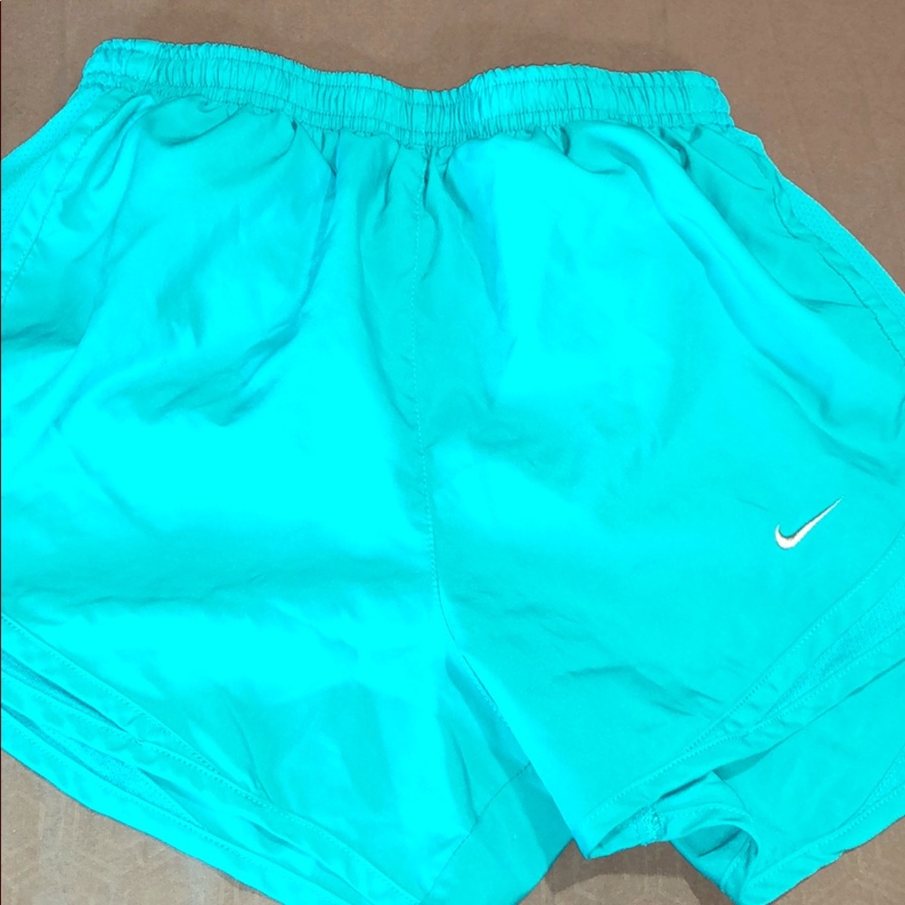 Mint Green Nike Athletic Shorts